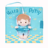Hello Potty for Boys - Personalized Montessori Soft Book