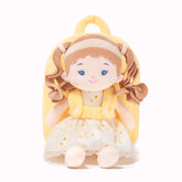 Personalized Daisy Girl Doll Backpack - Yellow