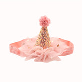 Baby Sparkle Lace Birthday Hat