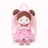 Personalized Flora Belle Doll Backpack - Pink