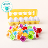 Toddla™ Montessori Geometric Eggs