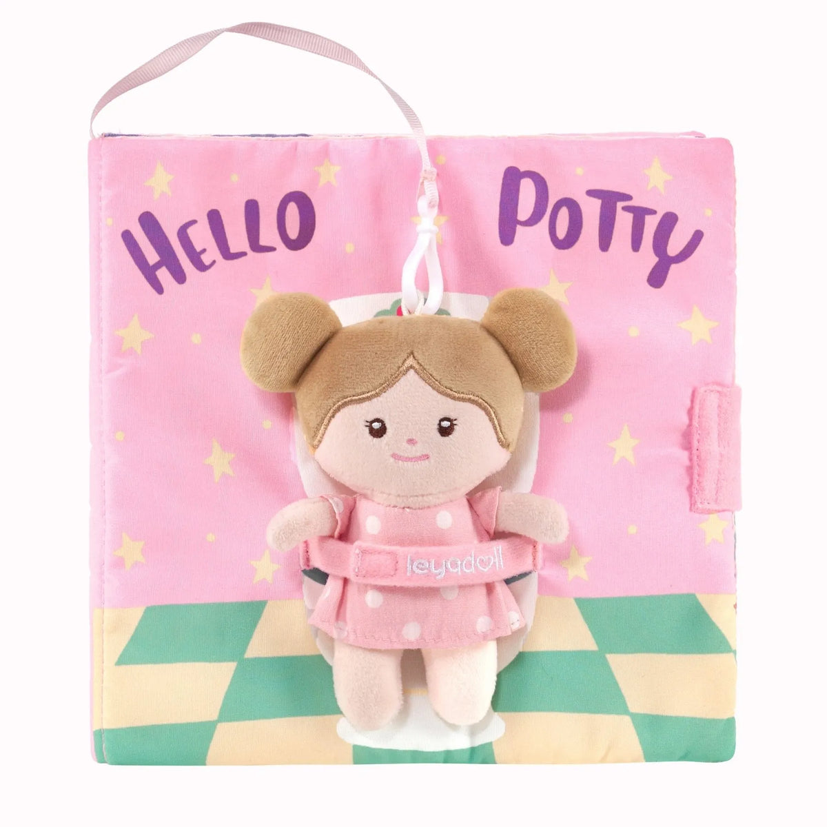Hello Potty for Girls - Personalized Montessori Soft Book