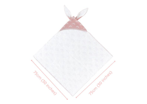 Personalized Bunny Hoodie Blanket