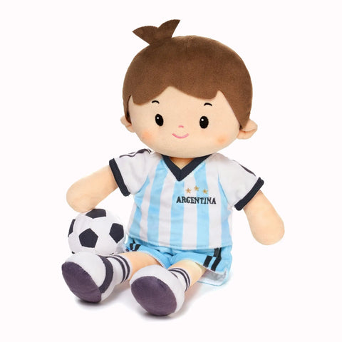 Personalized Soccer Boy - ARG (2 Skin Tones)