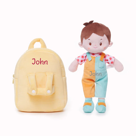 Personalized Buddy Ben Doll Backpack