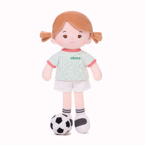 Personalized Soccer Girl - MEX