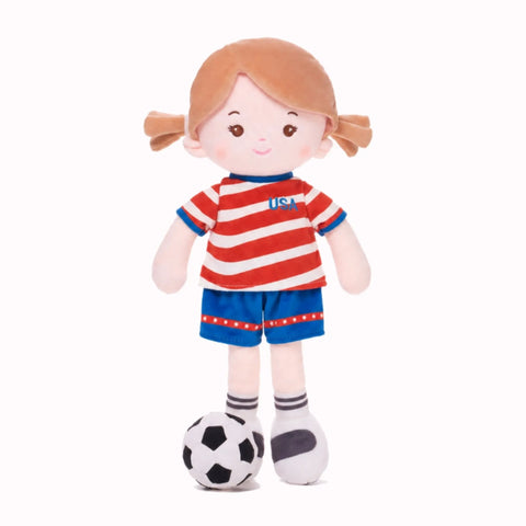 Personalized Soccer Girl - USA