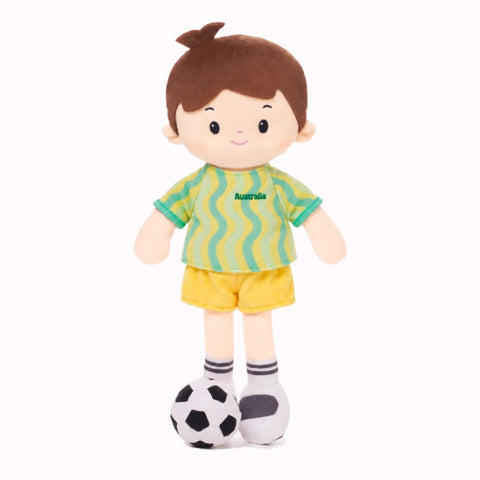 Personalized Soccer Boy - AUS (2 Skin Tones)