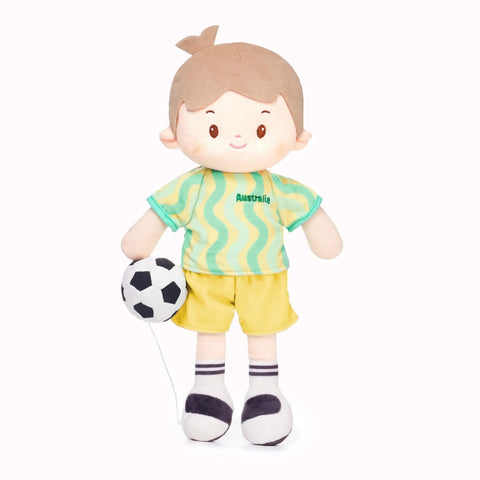Personalized Soccer Boy - AUS (2 Skin Tones)