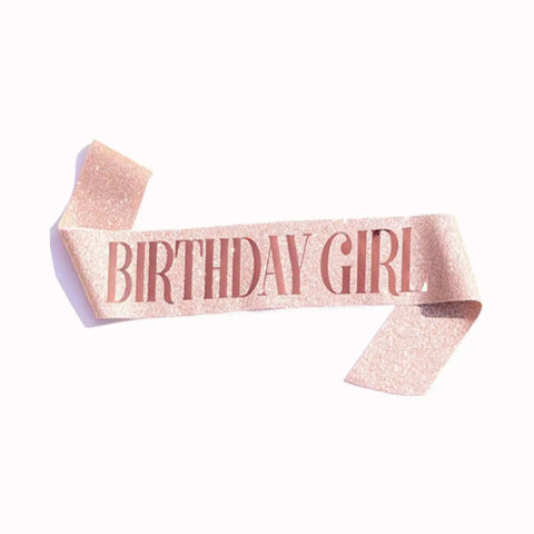 Birthday Girl Sash