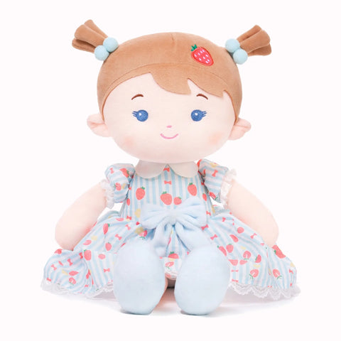 Personalized Strawberry Girl - Blue