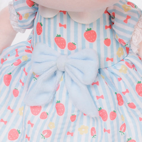 Personalized Strawberry Girl - Blue