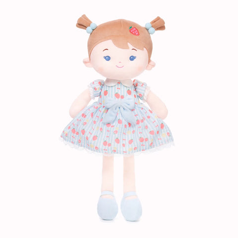 Personalized Strawberry Girl - Blue