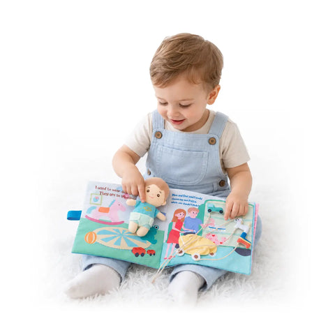 Hello Potty for Boys - Personalized Montessori Soft Book
