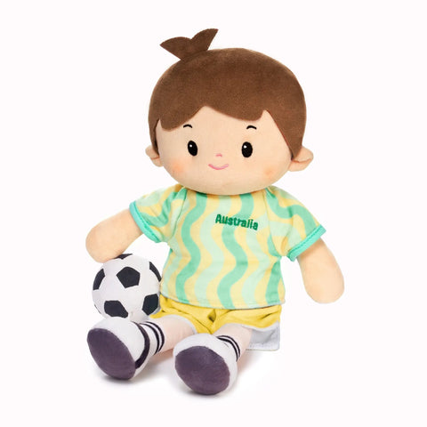 Personalized Soccer Boy - AUS (2 Skin Tones)