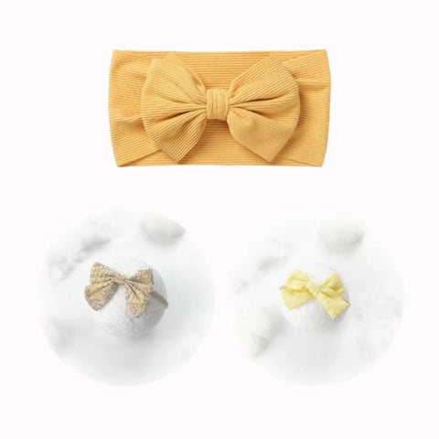 Handmade Headband Set for Baby Girl