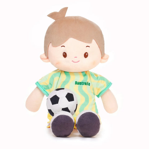 Personalized Soccer Boy - AUS (2 Skin Tones)