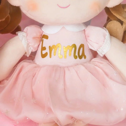Personalized Princess Starlet Doll Backpack - Pink
