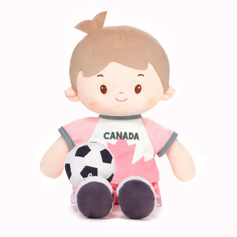 Personalized Soccer Boy - CAN (2 Skin Tones)