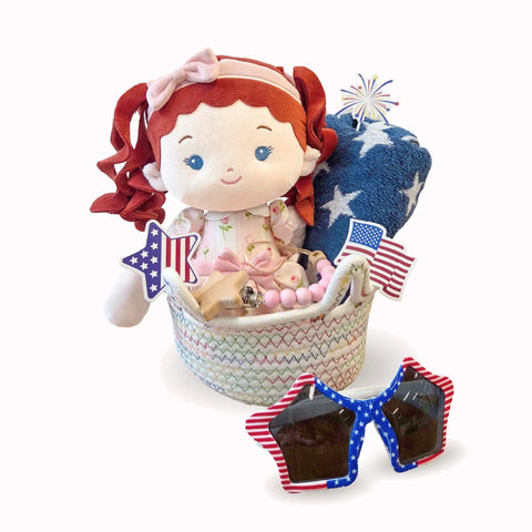Red, White & Blue Basket - Limited Edition