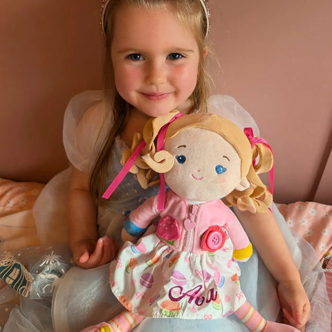 Personalized Cupcake Girl - Montessori Girl