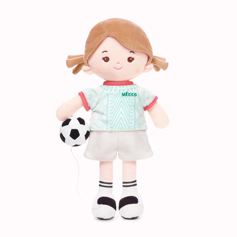 Personalized Soccer Girl - MEX