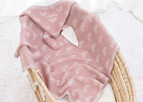 Personalized Bunny Hoodie Blanket