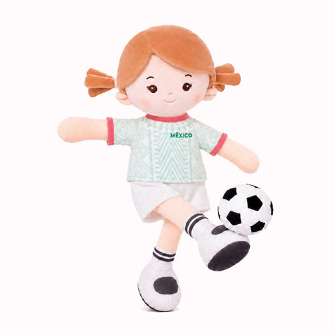 Personalized Soccer Girl - MEX