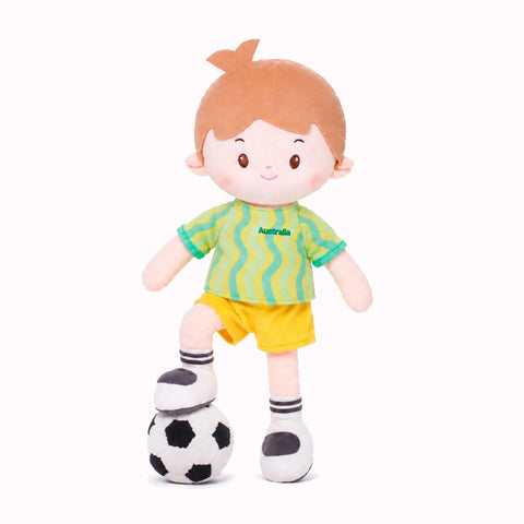 Personalized Soccer Boy - AUS (2 Skin Tones)