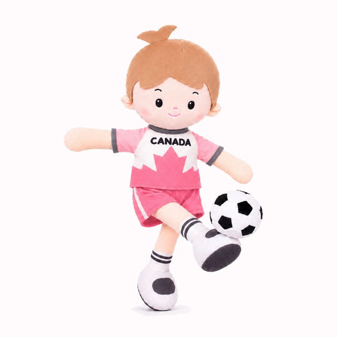 Personalized Soccer Boy - CAN (2 Skin Tones)
