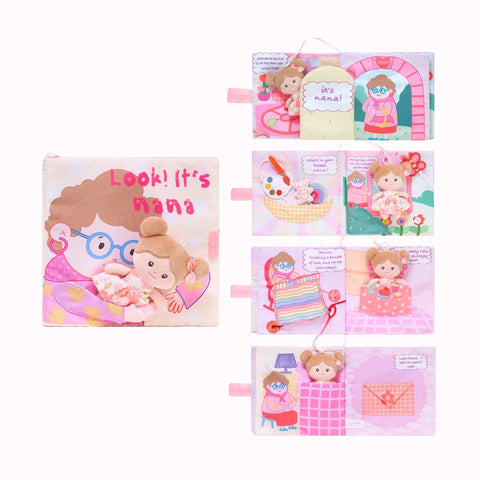 Look! It's Nana - Personalized Montessori Soft Book