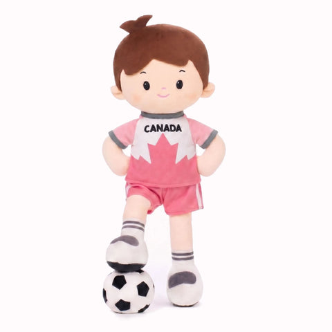 Personalized Soccer Boy - CAN (2 Skin Tones)