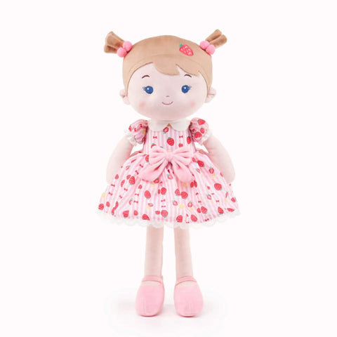 Personalized Strawberry Girl - Pink