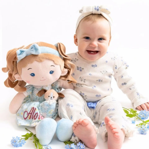 Personalized Lily Girl & Her Pet
