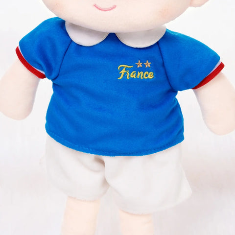 Personalized Soccer Boy - FRA (2 Skin Tones)
