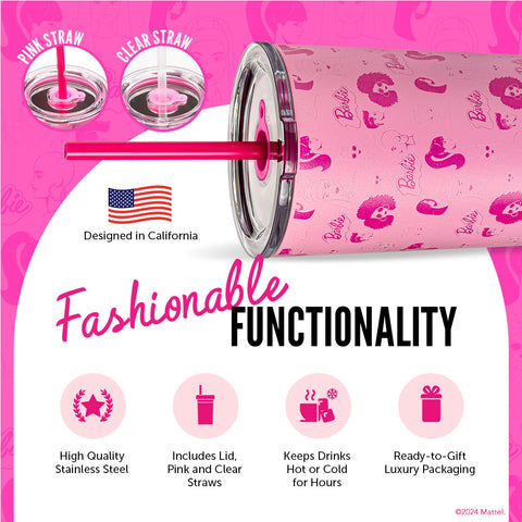 Barbie™ Style Icon Tumbler - 24 Oz