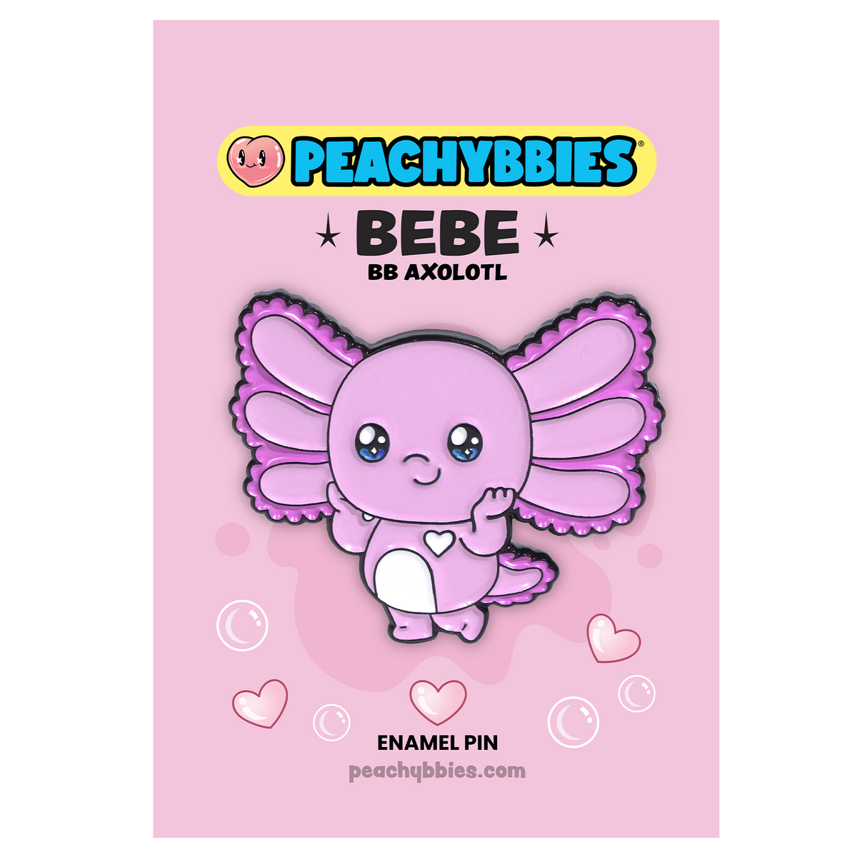 Baby Axolotl Enamel Pin
