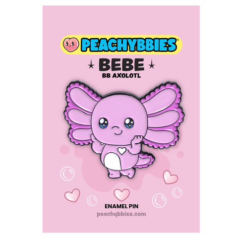 Baby Axolotl Enamel Pin