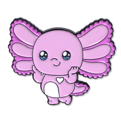 Baby Axolotl Enamel Pin