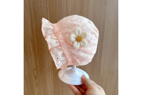 Baby Daisy Ruffle Hat