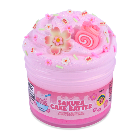 Sakura Cake Batter