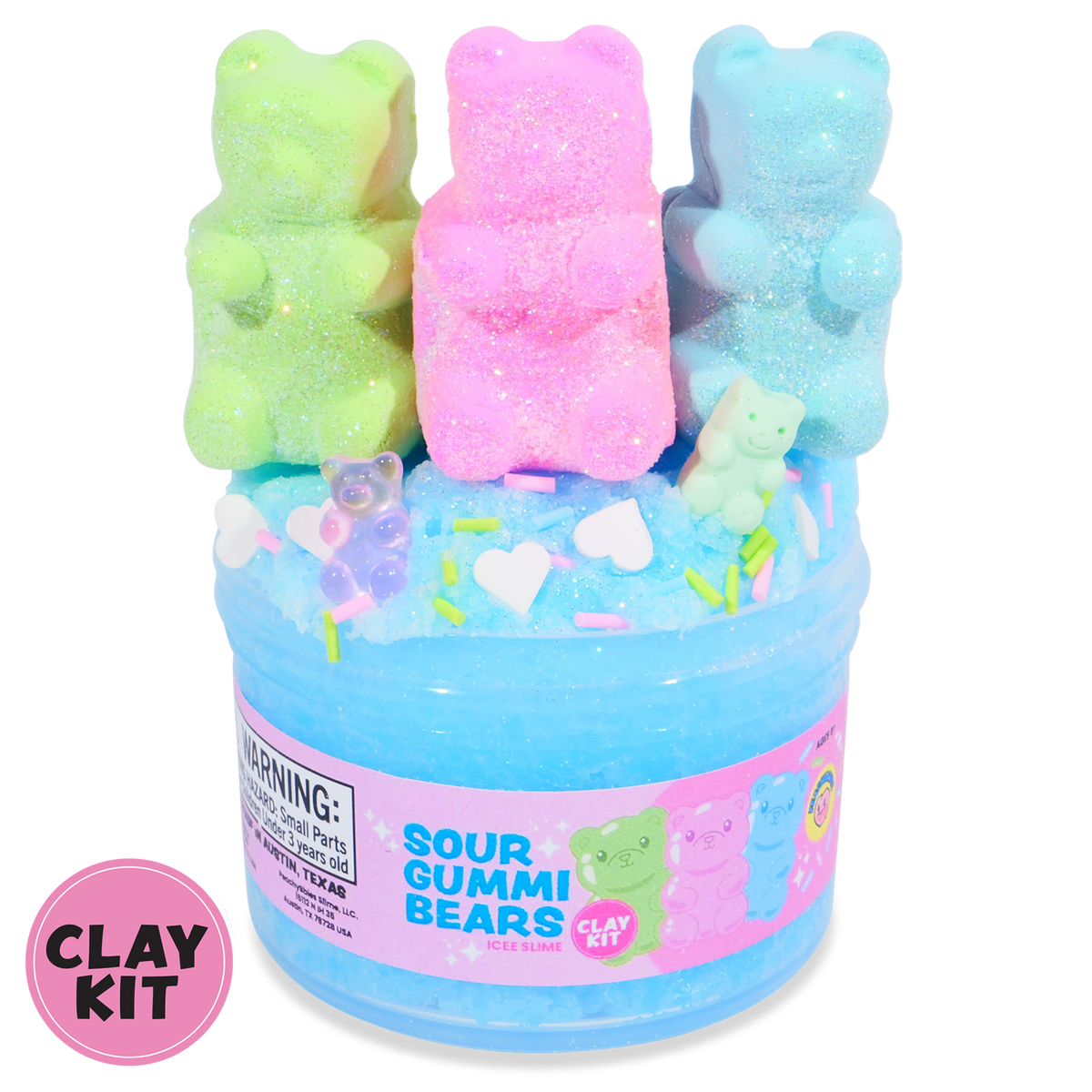 Sour Gummi Bears CLAY Kit