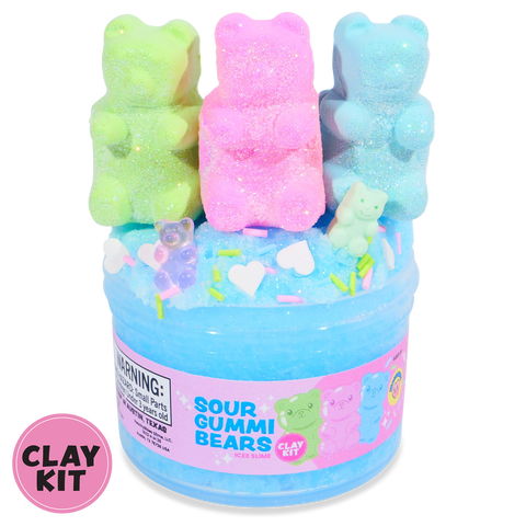 Sour Gummi Bears CLAY Kit