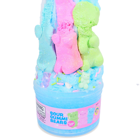 Sour Gummi Bears CLAY Kit