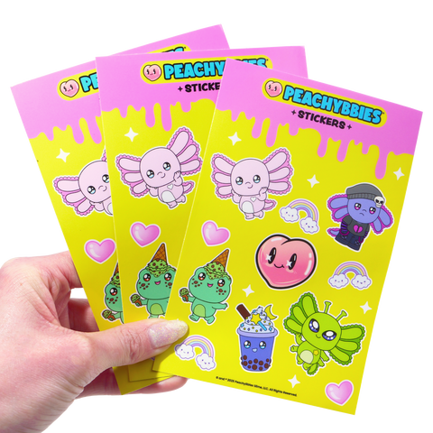 Character Sticker Sheet Pack
