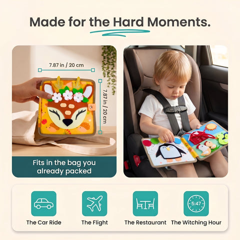 Toddla™ Deer Busy Book