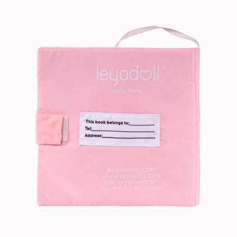 Hello Potty for Girls - Personalized Montessori Soft Book