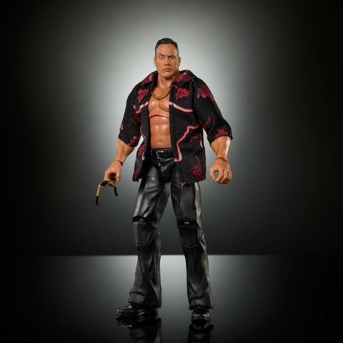 WWE Monday Night War Elite Collection The Rock Action Figure