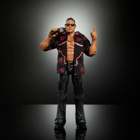 WWE Monday Night War Elite Collection The Rock Action Figure