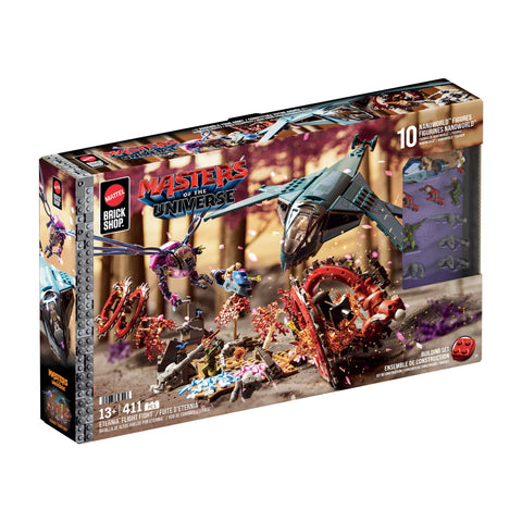 Mattel Brick Shop Masters of the Universe Eternia Flight Fight Building Set